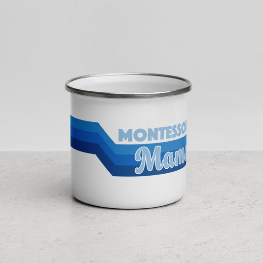 Montessori Mama Enamel Mug