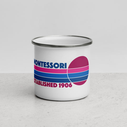 Montessori Established 1906 Enamel Mug