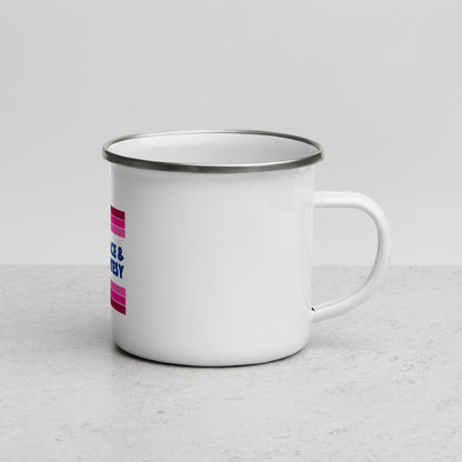 Grace and Courtesy Enamel Mug