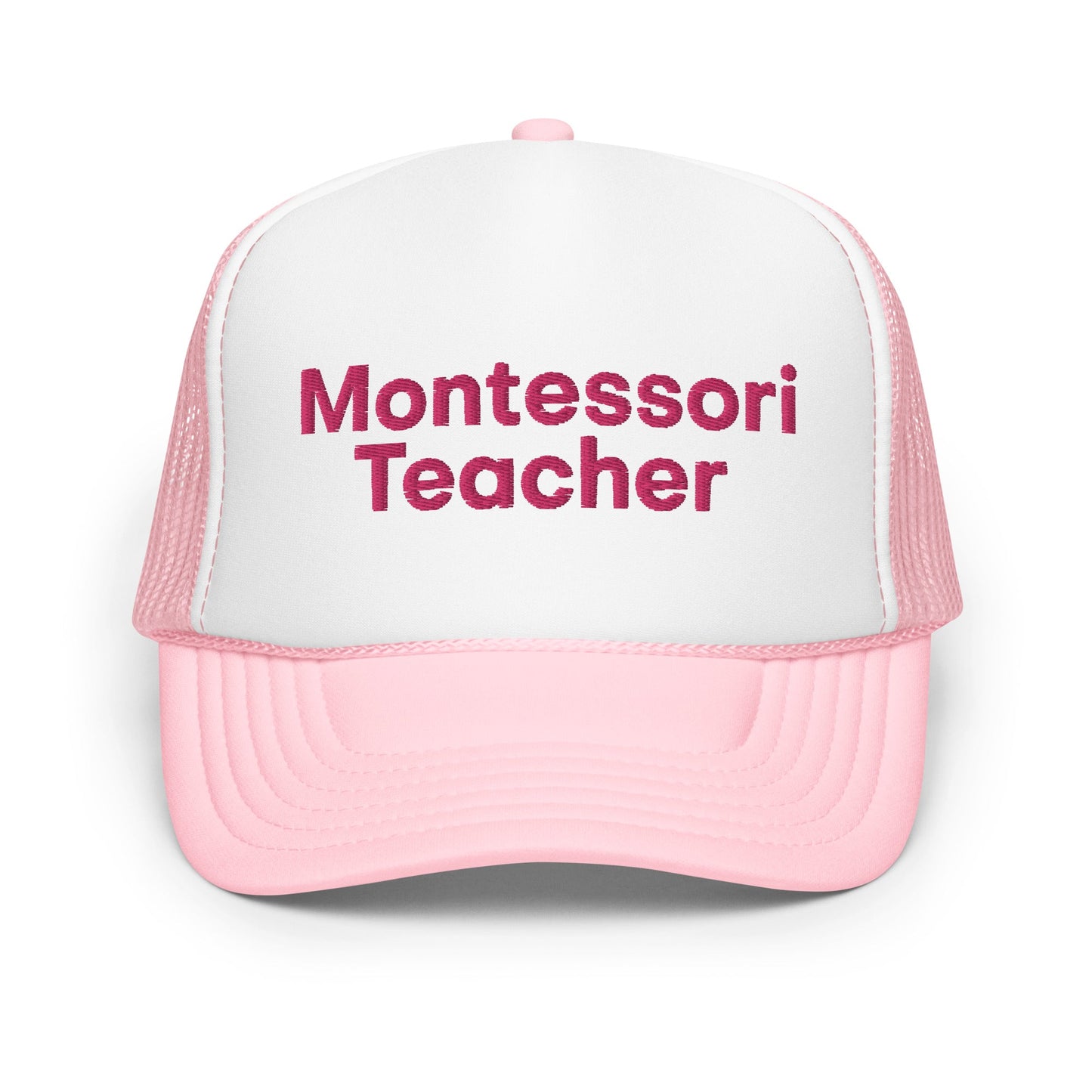 Montessori Teacher Foam Trucker Hat