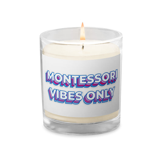 Montessori Vibes Only Soy Wax Candle