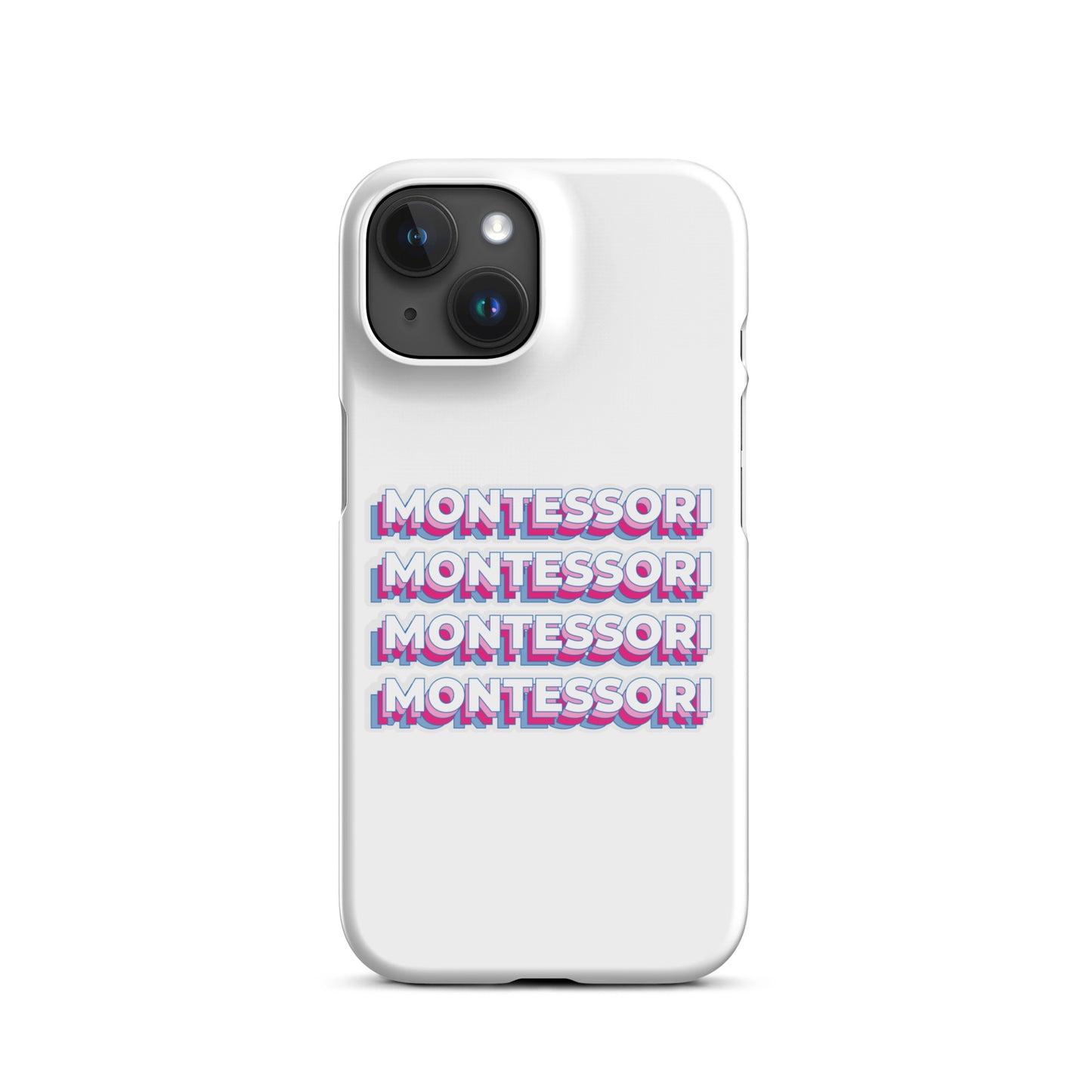 Montessori Snap case for iPhone®
