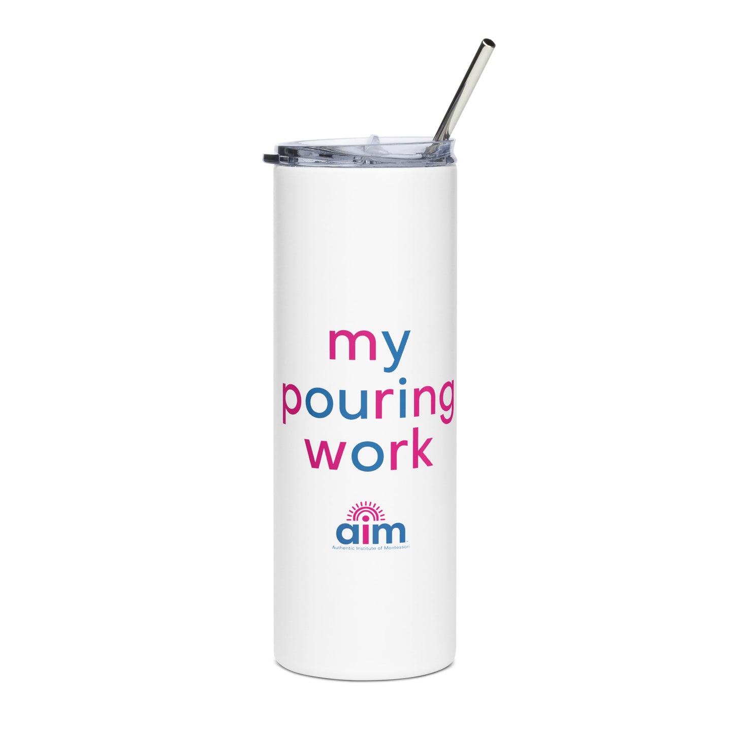Montessori Stainless Steel Tumbler: My Pouring Work