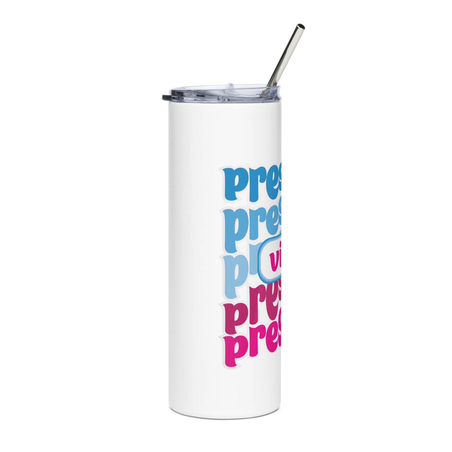 Preschool Vibes Stainless steel tumbler