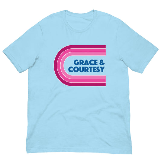 Grace and Courtesy Unisex t-shirt