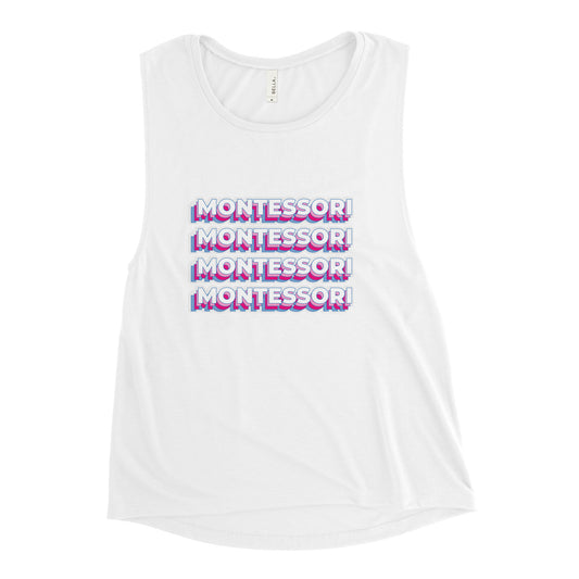 Montessori Ladies’ Muscle Tank