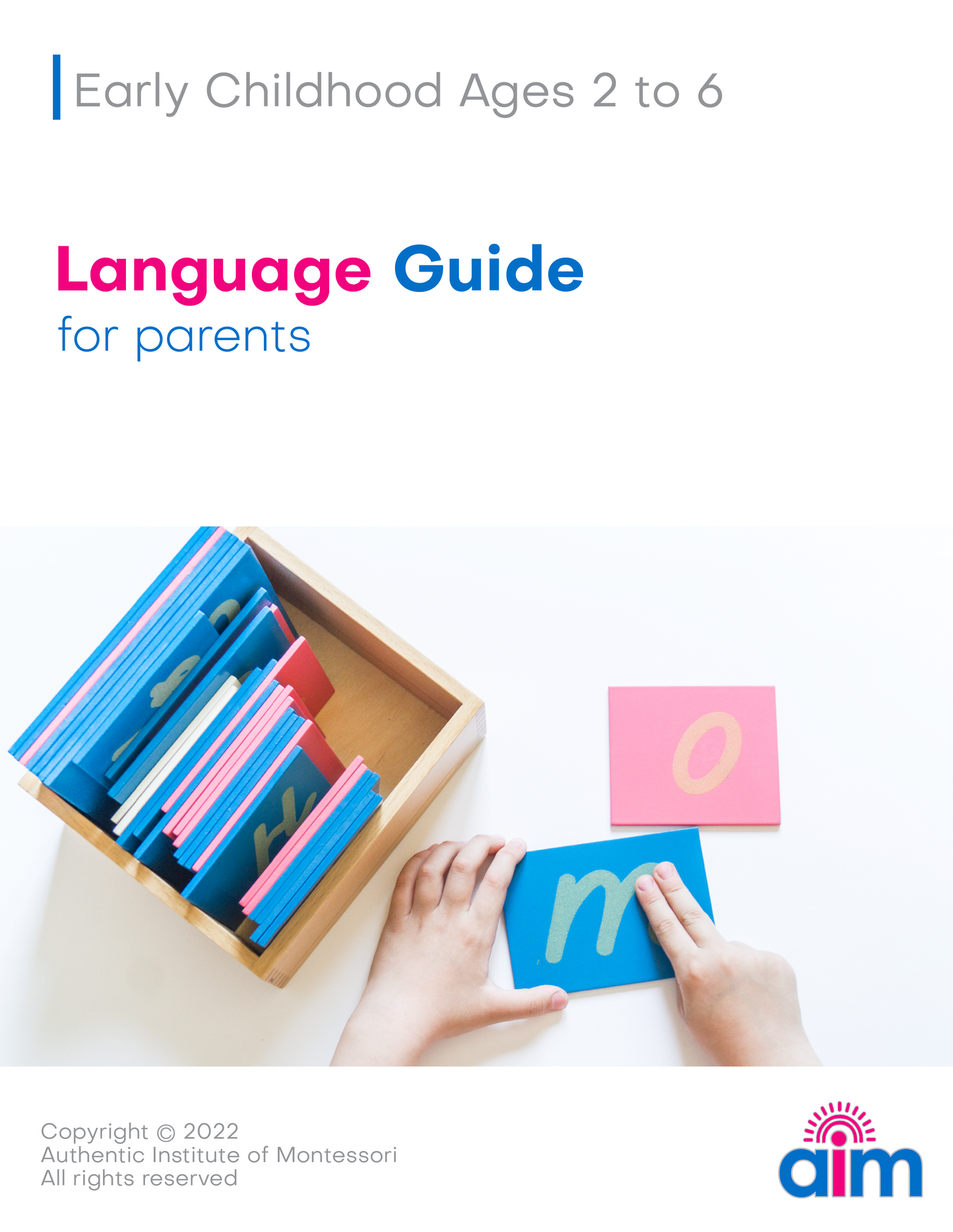 Montessori Language Parent Guide